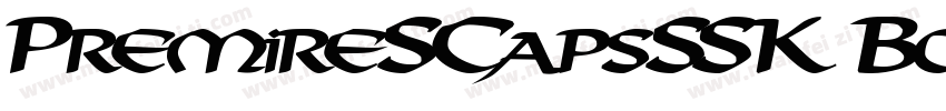 PremireSCapsSSK Bold字体转换
